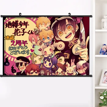 Japonų Anime Tualetas-Privalo Hanako-kun Jibaku Shounen Hanako Sienos Pažymėkite Plakatas Manga Sienos Kabo Plakatas Namų Dekoro Meno 40*60cm