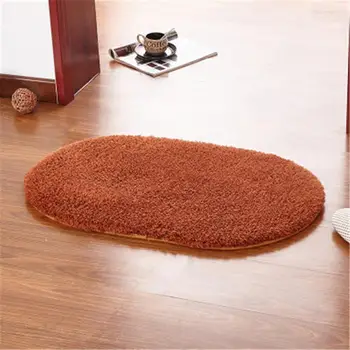 Naujas avikailis miegamasis ovalo formos kilimas kambarį vonios pagalvėlė virtuvės čiužinys pad avikailis pagalvėlė trinkelėmis antklodė