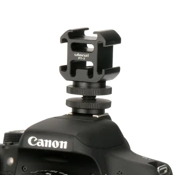 Ulanzi 3 Šalto Batų-Kameros tvirtinimo Adapteris Išplėsti Port Canon Nikon 