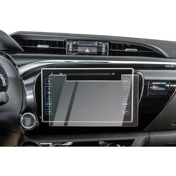 RUIYA Automobilių Screen Protector For Hilux VI Touch 2. 2016 m. 2017 GPS Navigacijos Ekranu Auto Interjero Lipdukai Priedai