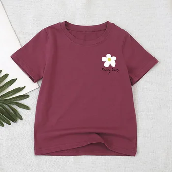 Menoea 2 7Y Baby Girl Marškinėliai Naujas Vasaros Mielas Vaisių Modelis Viršūnes Mergaitės Berniukai Tees Vaikų Drabužių Medvilnės, Apranga, Drabužiai