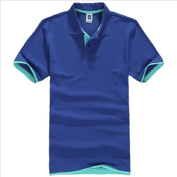 2019 m. Vasarą Prekės Vyrų Polo marškinėliai Atsitiktinis Medvilnės trumpomis Rankovėmis Vyrų Polo Marškinėliai Plius Dydis 3XL megztiniai Golfo, Teniso Polo masculina