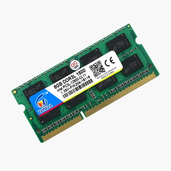 VEINEDA Nešiojamas Atminties 4gb DDR3L 8gb 1600 PC3-12800 204PIN DDR3L 1333 PC3-10600 Sodimm Ram paramos ddr3 Intel pagrindinė Plokštė