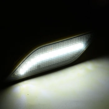 Dūmų Objektyvas Baltas LED Priekinis Bamperis Šoninis Gabaritinis Žibintas, lempa Tinka Benz W212 E-Klasės 2010-2013 A2128200021 A2128200121