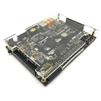 Altera EP4CE10 FPGA Vystymo Lenta su 8 kanalais, 12 bitų ADC 2 kanalų DAC su Garso Įvesties ir Išvesties Mikrofonas Ethernet