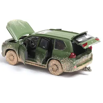 1:32 LX570 Lydinio atsitraukti Automobilio Modelį Žaislas Su Garso, Šviesos, Diecast Metal Modelio Automobilių Žaislas, Skirtas Automobilio Modelį Entuziastai Kolektoriai