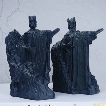 VILEAD Į Argonath stovas knygoms Dervos Skulptūra Vartai Gondor Retro Apdailos Office 