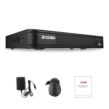 ZOSI CCTV DVR 8CH 4CH 1MP 1080N Už HAINAUT CVBS CVI TVI Kamera, Apsaugos, Skaitmeninės Vaizdo Sistemos Stebėjimo Diktofonas HDMI VGA