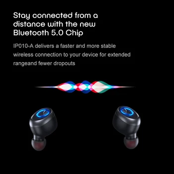 Anomoibuds Belaidės ausinės tws Bluetooth ausinėmis, Bluetooth Ausinėmis, Triukšmo Panaikinimo 5.0 