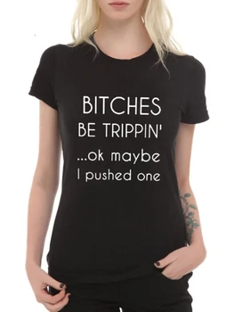 Kalės būti užkliuvimo citata marškinėliai grunge marškinėliai moterims mados marškinėliai vasaros komplektus tumblr juoda sarkastiškas marškinėliai tees - K323