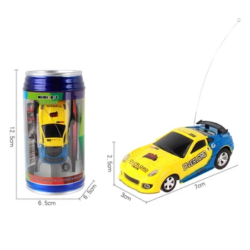 Mini Skardinės Nuotolinio Valdymo Automobilio Kokso Nuotolinio Valdymo Automobiliai Žaislai Greičio Lenktynių Elektros Keturių krypčių Modelio Automobilių Lenktynių vaikai X'mas Žaislai