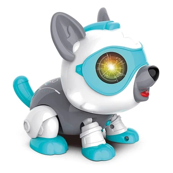 Smart Kalbėti RC Robotas Šuo Vaikščioti Šokių Interaktyvus naminių Gyvūnėlių Šuniuką Robotas Šuo, Nuotolinio Valdymo Balsu Pažangių Elektroninių Žaislų Vaikams