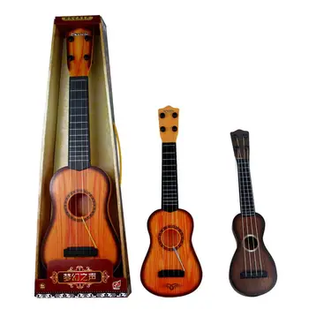 Mažas Gitara Žaisliniai Muzikos Instrumentai Pradedantiesiems, Vaikams, Vaikų Spalvos Atsitiktinės 38*10cm Švietimo Naujųjų Metų Dovana Pramogų Mokymosi