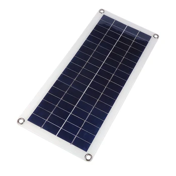30W saulės skydelis PWM USB išėjimas saulės elementų poli 10A/20A/30A saulės valdiklis automobilių jachta 12V baterijos, saulės energijos sistemos 