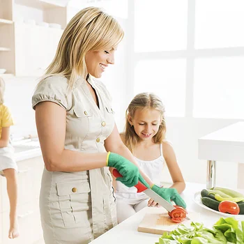 OZERO Maisto kokybės Daržoves Supjaustyti Atsparus Maisto Pramonės Saugos Virtuvės Tvarkymas Pirštinės Daugkartinio naudojimo 7007