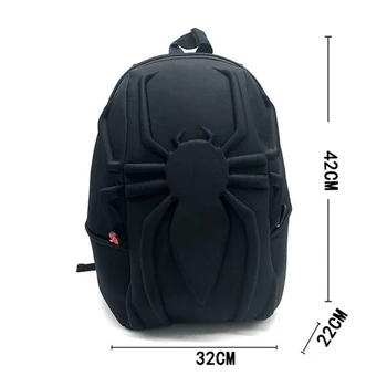 Stebuklas voras 3D kuprinė mokyklos krepšys nešiojamojo kompiuterio krepšys disney super herojus krepšyje vaikams