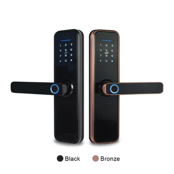 FREECAN Wifi Elektroninių Smart Durų Užraktas Su TTLock App,Saugumo Biometrinių pirštų Atspaudų Protingas Užraktas Su ryšio RDA Alexa