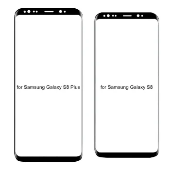 Originalus Super Amoled skystųjų kristalų (LCD Samsung Galaxy S8/ S8 Plius Screen Protector, Pakeisti priekinio Stiklo Objektyvas Remonto Įrankių Rinkinys