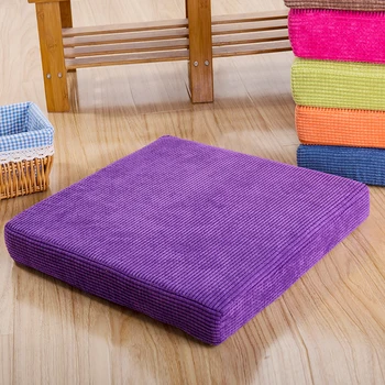 Pagalvėlė, minkšta ir patogi kėdė pagalvėlė vientisos spalvos sėdynės pagalvėlės aikštėje tatamio grindų pagalvėlės home office universalus komfortą f