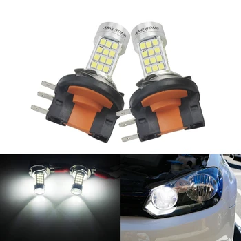 ANGRONG 2x H15 64176 LED Lemputės, Šviesos važiavimui Dieną Lempa VW Amarok Caddy MK3 2010+