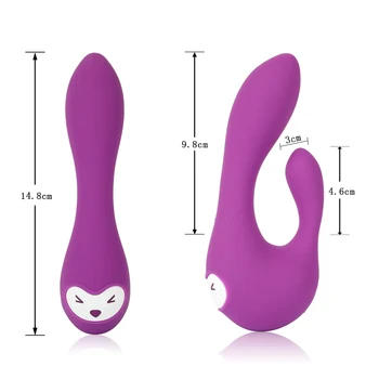 Vibratoriai moterims Dildo Erotiniai Žaislai Suaugusiems Rabbit Vibratorius Makšties Klitorio Moterų Massager Masturbacija Elektros Varikliu Lytis