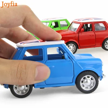 3 Tipų Mini Derliaus Diecast Automobilių Lieti Automobilio Modelio, Žaislai, Transporto Priemonės, Berniukų, Mirksėti & Muzika Automobilių Švietimo Žaislai Vaikams