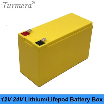 Turmera 12V 7Ah 10Ah 20Ah 23Ah Baterija Shell talpinimo Atveju Gali Statyti 21Piece 18650 Baterija Nepertraukiamo Maitinimo šaltinis 12V