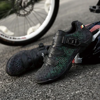 Naujas unisex ne-lock kelių dviračių sporto batelius profesinės racingMTB dviračių laisvalaikio bateliai lauko ultra light patogus dviračių batai