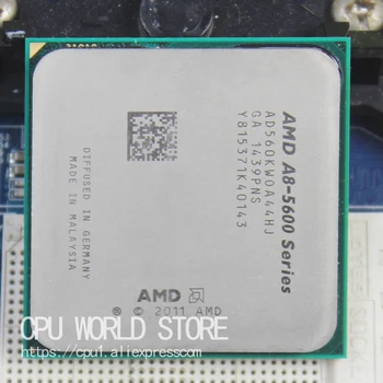 AMD A Serijos APU X4 A8-5600K A8 5600K 3.6 GHZ 32NM 100W Socket FM2, Quad-Core CPU Procesorius