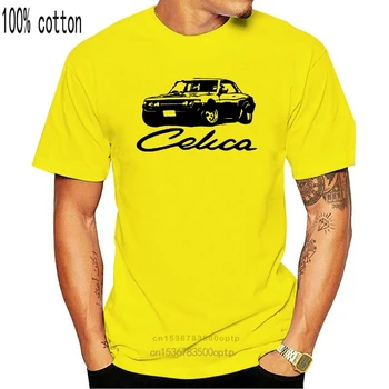 2020 Karšto Pardavimo Mens Classic Japonijos automobilių gerbėjai Celica TA22 TA23 Retro JDM Drift Marškinėliai Tee marškinėliai