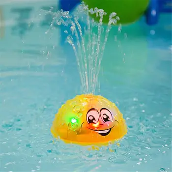Vonios Žaislų, purškiamo Vandens Šviesos Muzika Pasukti Kamuolys Vaikas Kūdikio Žaislai Vaikiška Vonios kambarys Vasarą Žaisti Vandens