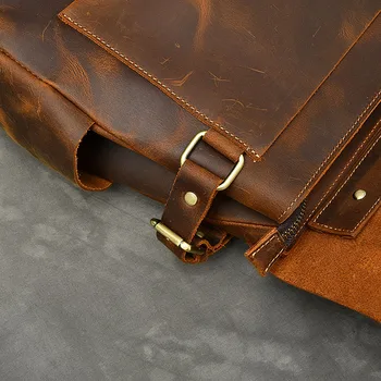 AETOO Vyrų retro Britų stiliaus rankų Darbo odos karvės odos Messenger krepšys pečių maišą