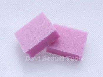 1000PCS/DAUG rožinės spalvos mini sponge šlifavimo blokas emery valdybos nagų įrankiai failus, nagų priežiūra, Nagų Dailės, manikiūro reikmenys ping