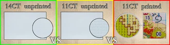 Moterų ir pilnatį tapybos skaičiuojami atspausdinta ant drobės DMC 11CT 14CT rinkinys kinijos Kryželiu siuvinėjimo Rinkinių rankdarbiams