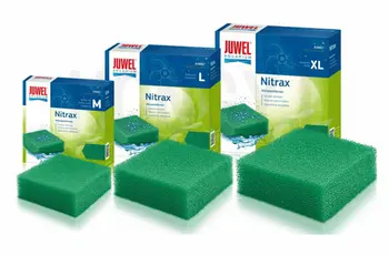 Juwel Nitrax Bioflow 3.0 6.0 8.0 žalia biologinis filtras medvilnės žuvų bakas akvariumas biocheminiai medvilnės