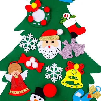 Vaikai PASIDARYK pats Jaučiau, Kalėdų Eglutė, Kalėdų Papuošalai Siena Durų Kabo Dekoro Kalėdų Dovana