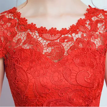 Chalatas de soiree 2019 vestuvių puokštė raudona taurę trumpas projekto vasaros nuotaka vakarinę suknelę prom dresses vestido de festa longo