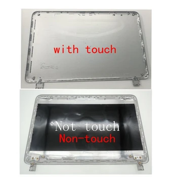 Nešiojamas LCD Back Cover For HP Pavilion 15-P 15-P066US 15-P000 Sidabro Non-touch 762508-001/su touch