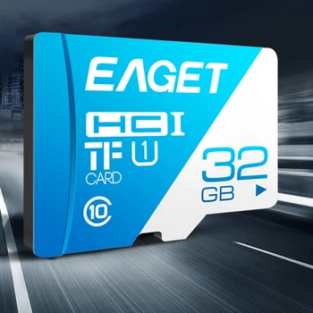 EAGET C10 TF Micro Kortelę 32GB Aukštos kokybės sandėliavimo žetonų Micro sd kortelės Class10 