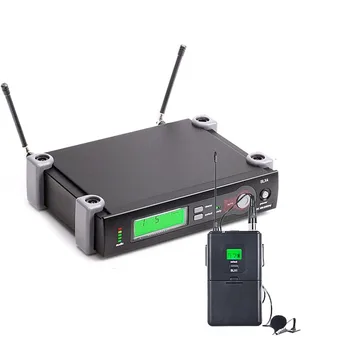 UHF SLX24/BETA58A Profesionalių Belaidžių Mikrofonų Nešiojamą Lavalier Rankų įrangą Vienu kanalu