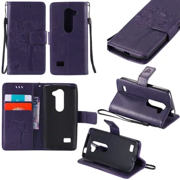 Prabangus Retro Flip Case For LG Leonas 4G LTE H340N Oda + Minkšto Silikono Piniginė Dangtelis LG H320 H340 H324 c40 Atveju telefono Coque