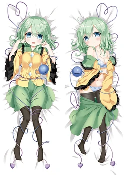 Anime TouHou Project pagalvę Padengti Toho Projekto Pagalvių užvalkalus Dakimakura Atveju 3D dvipusis Patalynės Kūno Hugging Užvalkalas 03