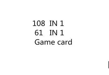 25 vnt didmeninės 108 1, 61-1 žaidimas kortelę JAV Buyber