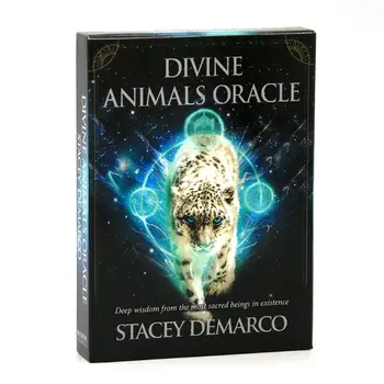Dieviškas Gyvūnų Oracle 44 Korteles Denio Gilios Išminties iš Labiausiai Šventos Būtybės Egzistavimą Taro Šeimai Šalis, stalo Žaidimas