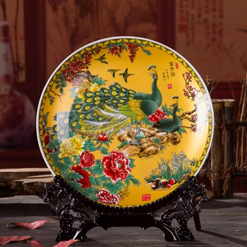Aukštos kokybės Tradicinės Kinų Porceliano statulėlės Vertiname Plokščių apdaila namo kambarį dekoro