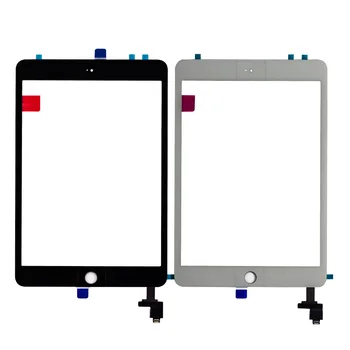 AAA+ iPad Mini 1 1 A1432 A1454 A1455 skystųjų KRISTALŲ Ekrano Skydelį Stebėti Modulio Pakeitimo ar Tik Jutiklinis Ekranas