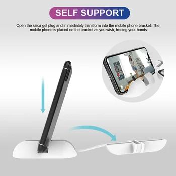 Užrakto Atleidimo Mygtuką Selfie Kamera Valdytojas Belaidžio ryšio Adapteris, Bluetooth, Nuotolinio Valdymo Mygtuką, Telefonas (Baltos spalvos)