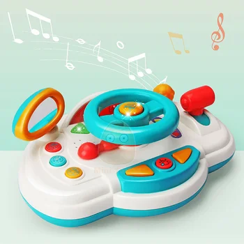 Kūdikių Simuliacinis Vairas Animacinių Filmų Eletronic Muzikos Instrumentai Apsimesti Žaisti Žaidimą Kurti Švietimo Žaislai Kūdikiams, Dovanos