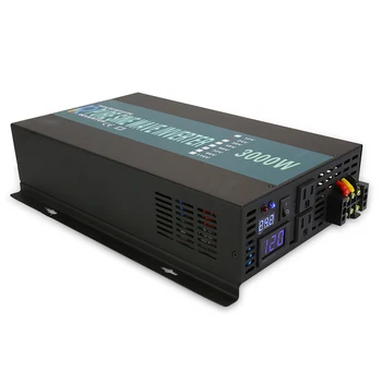 6000W Piko 3000W Pure Sine Wave Power Inverter 24V į 220V Namų Saulės Generatorius Keitiklis Keitiklis 12V/24V/48V, kad 120V/230V/240V