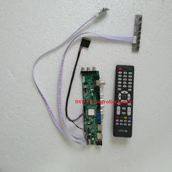 Rinkinys B140RW02 V0/B140RW02 V1 1600X900 40pin HDMI AV LED USB, VGA, TV valdiklio plokštės skaitmeninis DVB-T (DVB-T2 Signalo 14